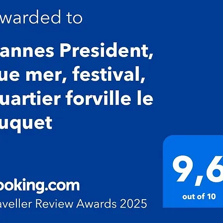 President Vue Mer, Festival, Quartier Forville Le Suquet Cannes